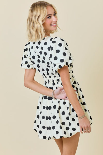 Polka Dot Bubble Dress