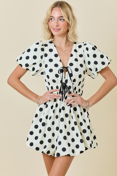 Polka Dot Bubble Dress