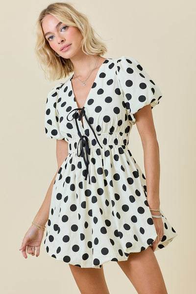 Polka Dot Bubble Dress