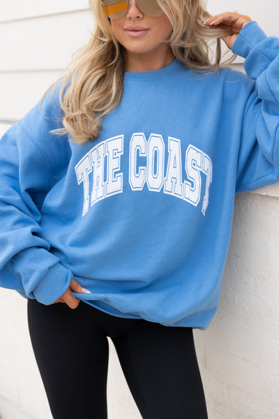 The Coast Sweatshirt, Blue