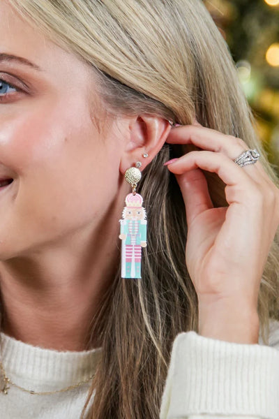 Candyland Nutcracker Earrings