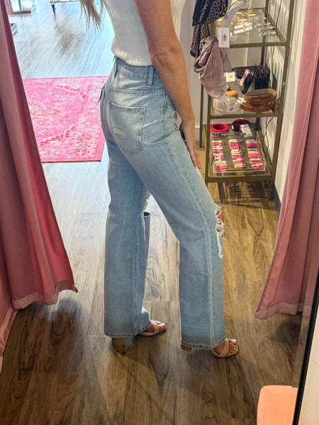 90s Girl Vintage Flare Denim