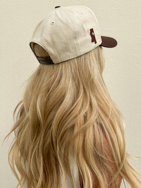 Mississippi State Script Hat, Espresso