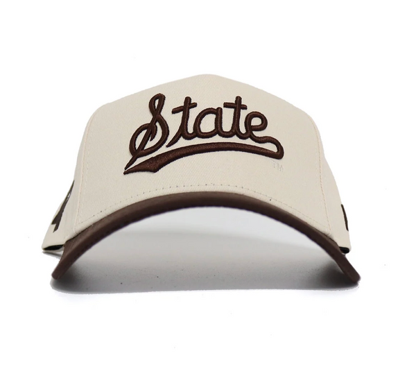 Mississippi State Script Hat, Espresso