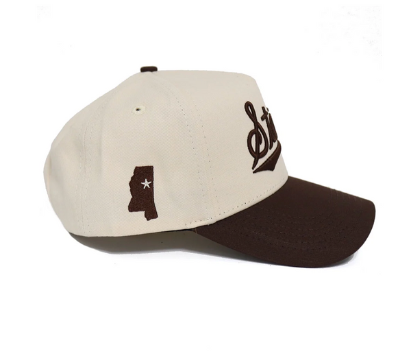 Mississippi State Script Hat, Espresso