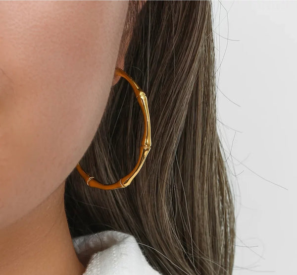 Bamboo Hoops