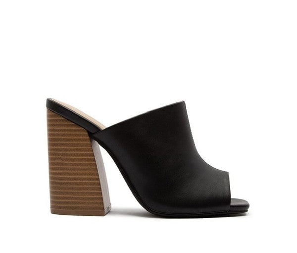 Ease Into It Mules, Black